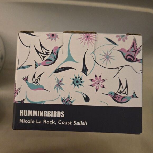 Native Northwest Art by Indigenous Artists Ceramic Measuring Cup Set NWT - Picture 7 of 9